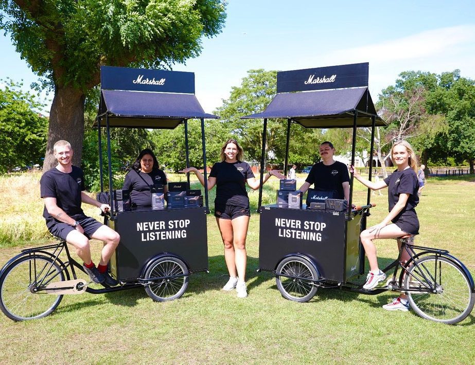 Advertising trikes and promotional bikes