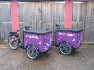 Trentham gardens cargo trikes