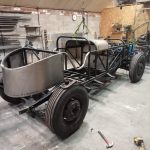 racing car chassis