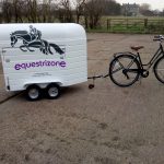 Small horse box trailer