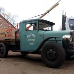 old school pickup truck