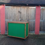 Plain marketing stand