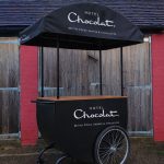 Curved promo cart hire