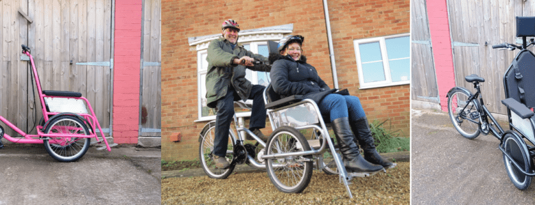 freerider passenger tricycle for disabled riders featuring The health benefits of wheelchair bikes