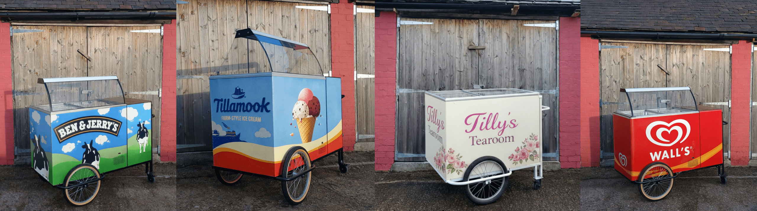ice cream cart